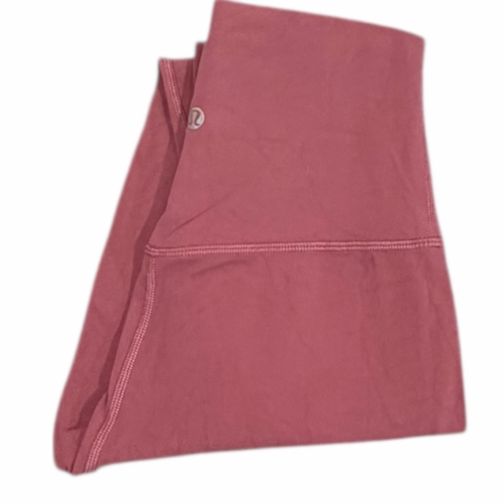 Lululemon Wunder Under High Rise Luon Leggings Size 2 Dusty Rose Yoga Tights‎